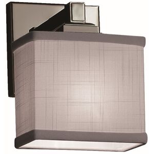 Textile 1 Light 6.5 inch Brushed Nickel ADA Wall Sconce Wall Light, Regency Family, Choices