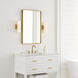 Drew & Jonathan Capalino 2 Light 5 inch Satin Brass Sconce Wall Light