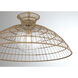 Lanai 1 Light 32 inch Warm Brass Pendant Ceiling Light