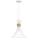 Lorin 1 Light 18 inch Satin White Pendant Ceiling Light