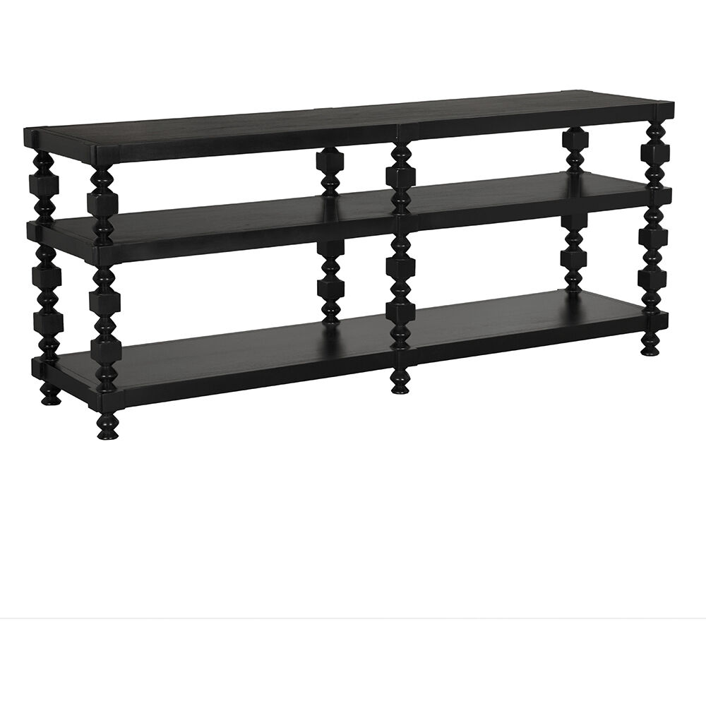 Maurice 73 X 19 inch Hand Rubbed Black Console