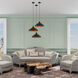 Allison 1 Light 15 inch Black Mini Pendant Ceiling Light
