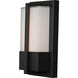 Neutron LED 6 inch Matte Black ADA Wall Sconce Wall Light