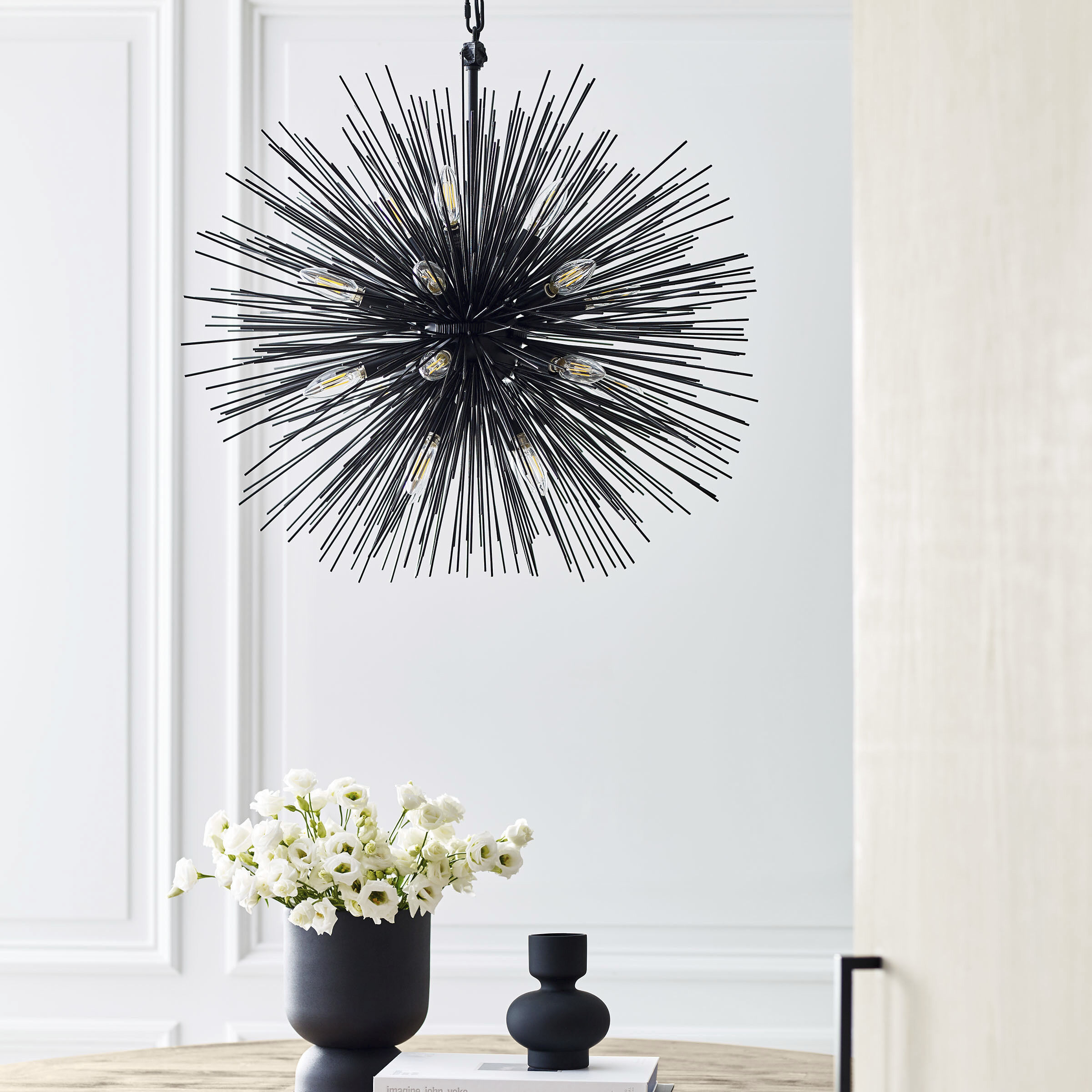 Visual Comfort KW 5071AI 20 Light Chandelier Strada Aged Iron