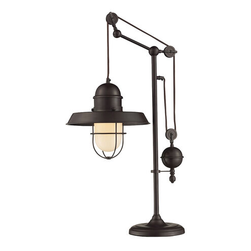 Amos Mill 32 inch 13.00 watt Oil Rubbed Bronze Desk Lamp Portable Light