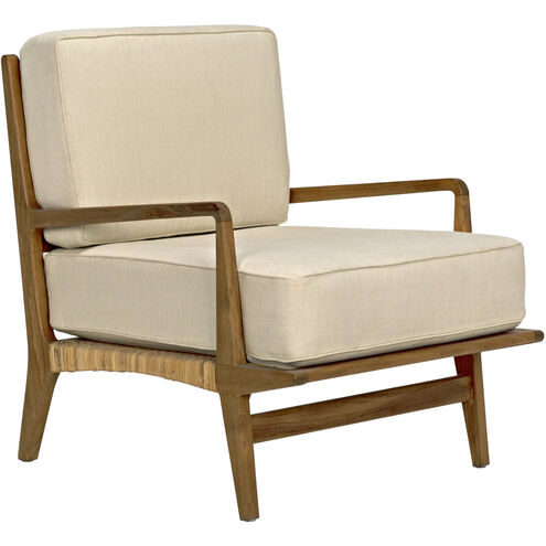Allister Teak Occasional Chair