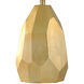 Signature 25 inch 100 watt Gold and Distressed Silver Table Lamp Portable Light