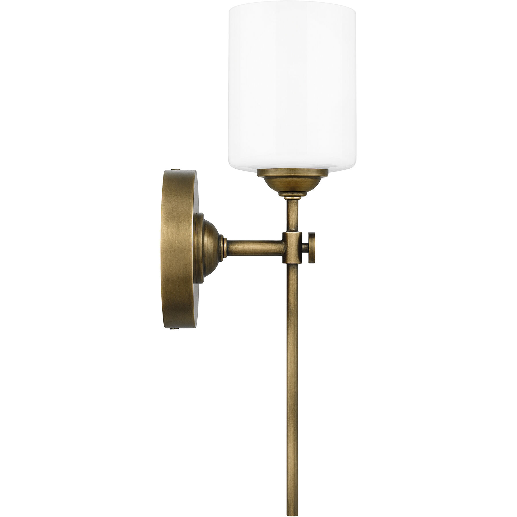 Aria 1 Light 5 inch Weathered Brass Wall Sconce Wall Light