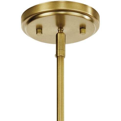 Everett 3 Light 22.75 inch Brushed Brass Chandelier Ceiling Light, Medium