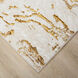 Sibel 90 X 63 inch Gold Rug in 5 x 7