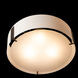 Impressions 3 Light 18.4 inch Dark Smoke Semi-Flush Ceiling Light, Large