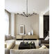 Trey 6 Light 42 inch Black Pendant Ceiling Light