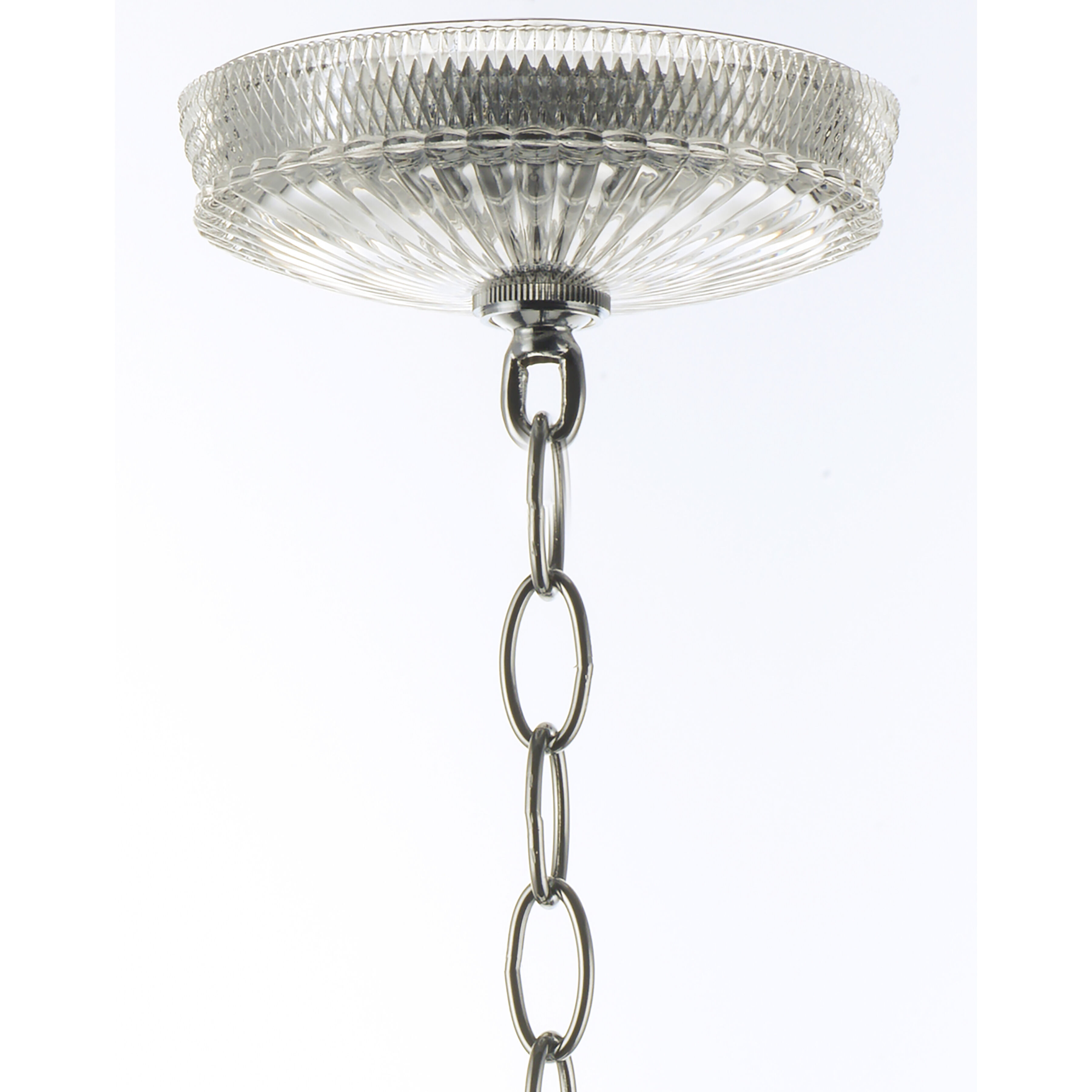 Paris 3 Light 12.5 inch Polished Nickel Single-Tier Chandelier Ceiling Light