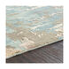 Arte 108 X 72 inch Dusty Sage Rug in 6 X 9, Rectangle
