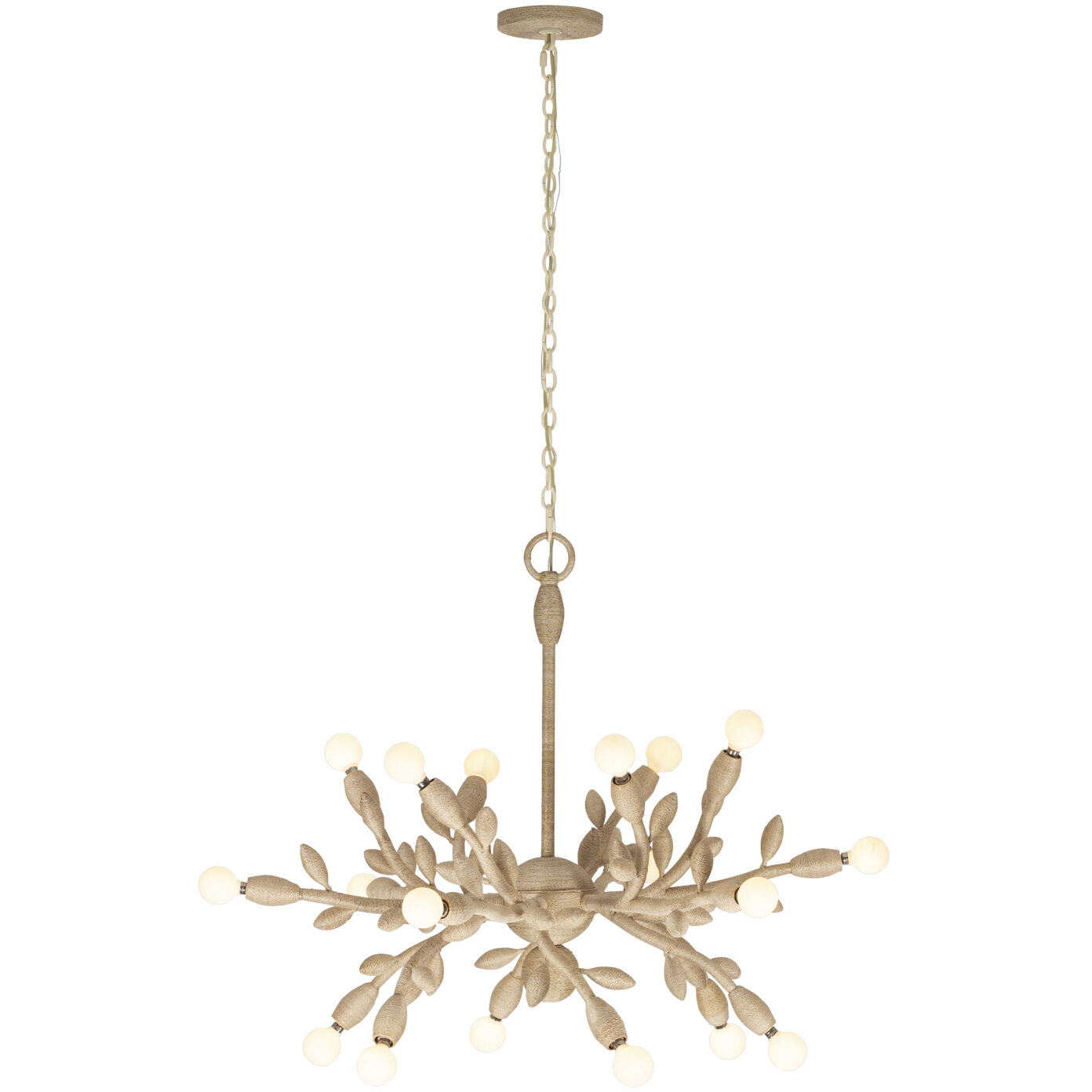 Branche 18 Light 36 inch Warm Ivory Pendant Ceiling Light
