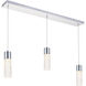 Constellation LED 36 inch Chrome Pendant Ceiling Light