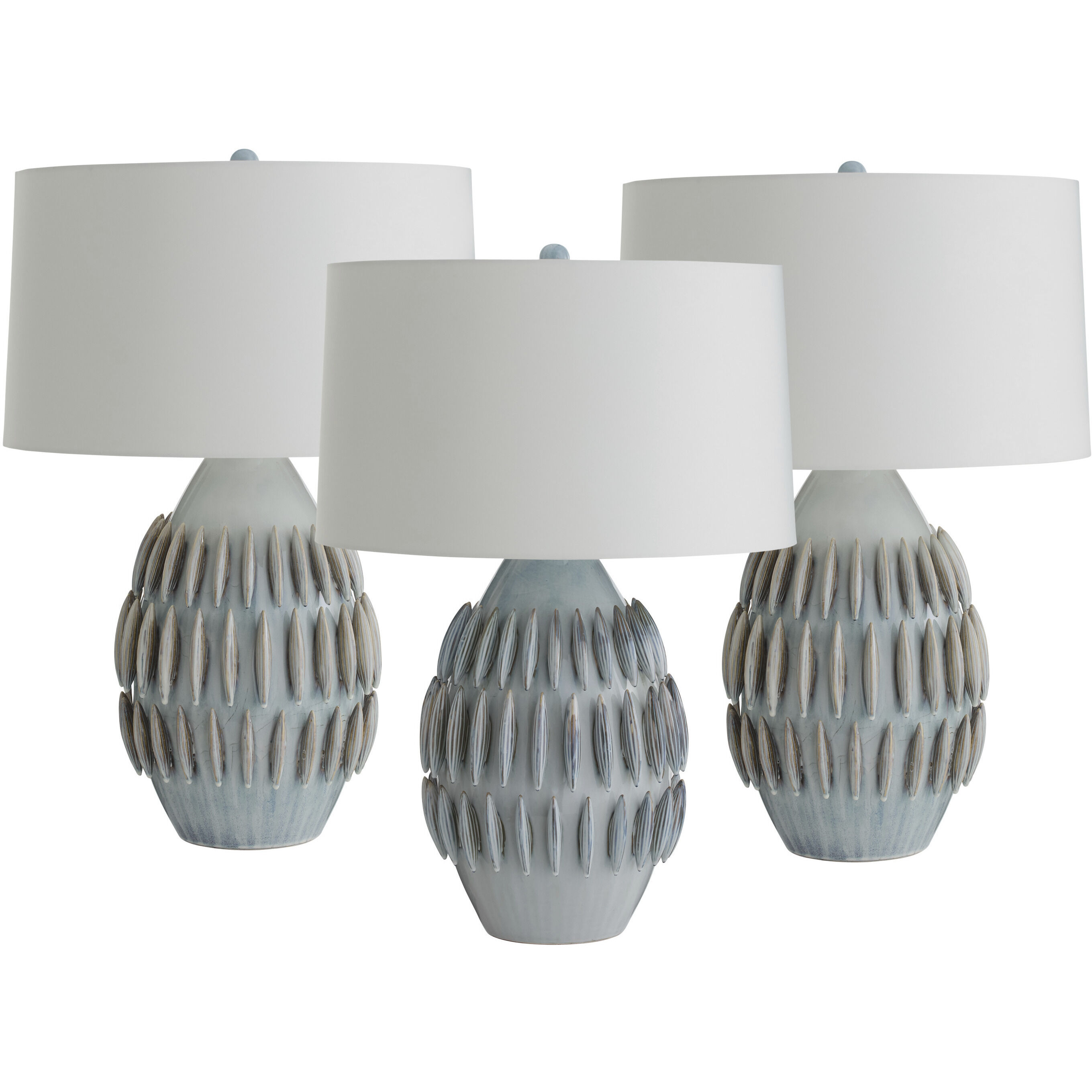 Pawnee 27 inch 150.00 watt Laurel Reactive Lamp Portable Light