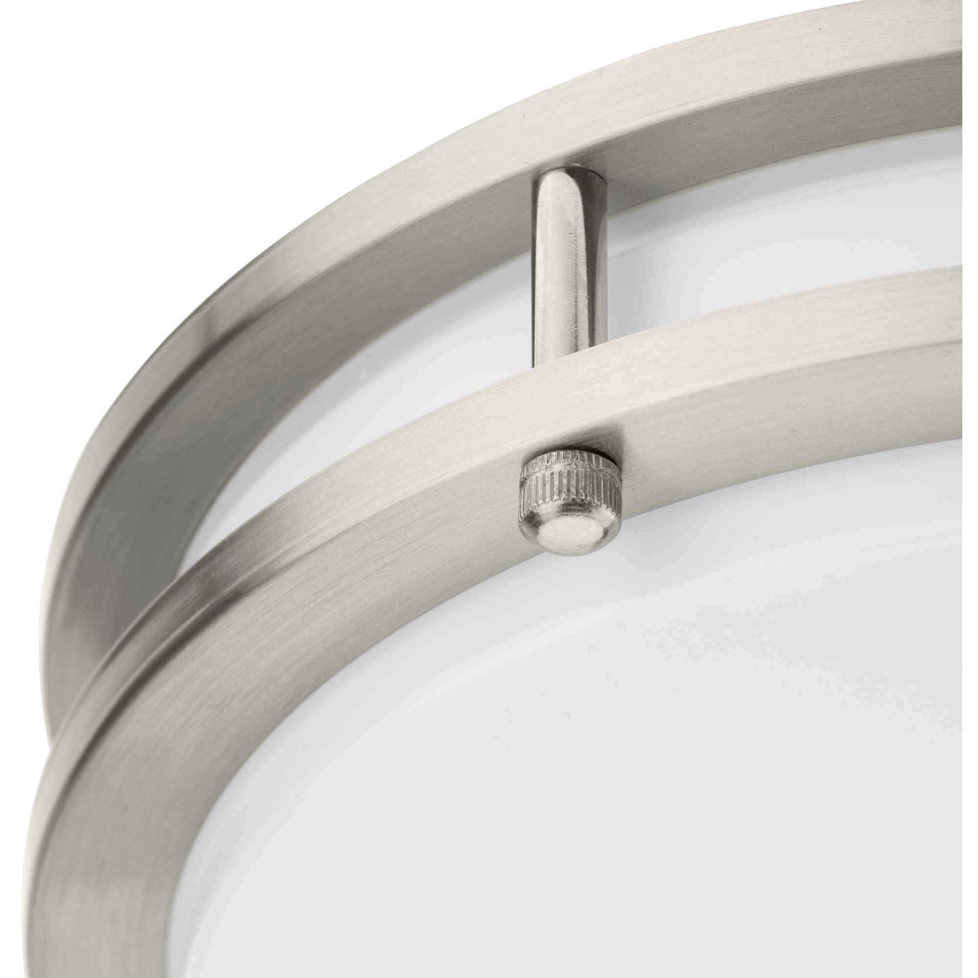 Abide LED LED 10.24 inch Brushed Nickel Flush Mount Ceiling Light, Small, Progress LED