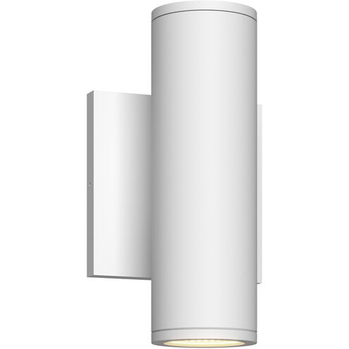 Nordic LED 8 inch White Exterior Wall Light