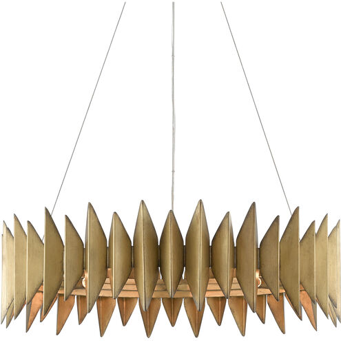 Potter 8 Light 32.75 inch Aurora Antique Chandelier Ceiling Light, Denise McGaha Collection