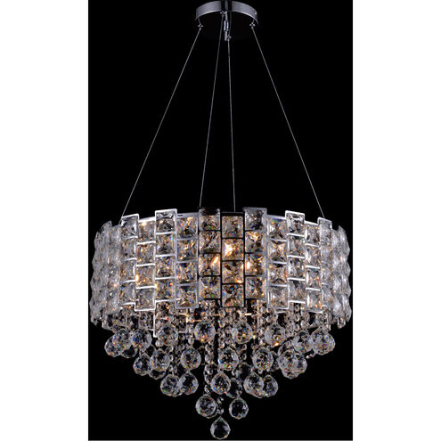 GL1 Series 10 Light 22 inch Chrome Chandelier Ceiling Light