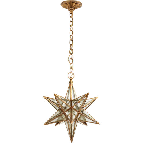 Chapman & Myers Moravian Star 1 Light 18.00 inch Pendant