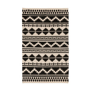 Maisie 66 X 42 inch Taupe/Black Rugs, Wool