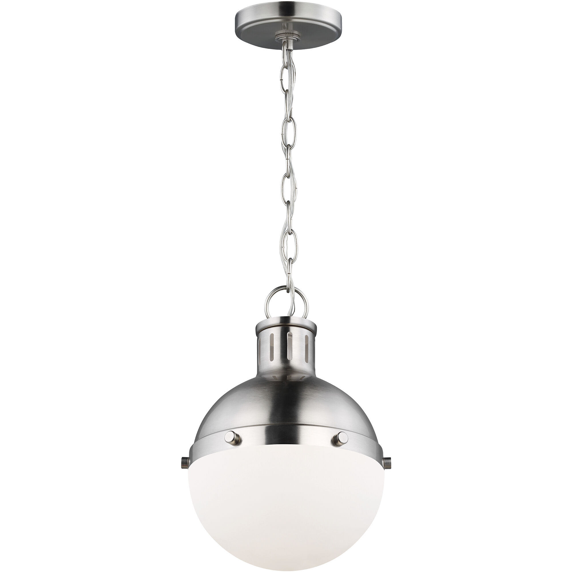 TOB by Thomas O'Brien Hanks Pendant Ceiling Light in Brushed Nickel