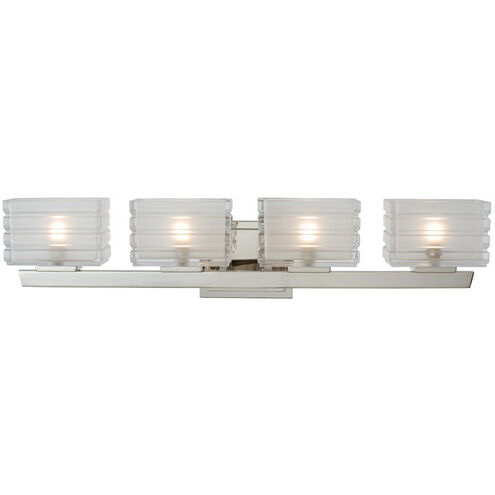 Victoria LED 29 inch Polished Nickel Bath Vanity Wall Light