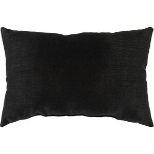 Storm 22 X 22 inch Black Pillow Cover