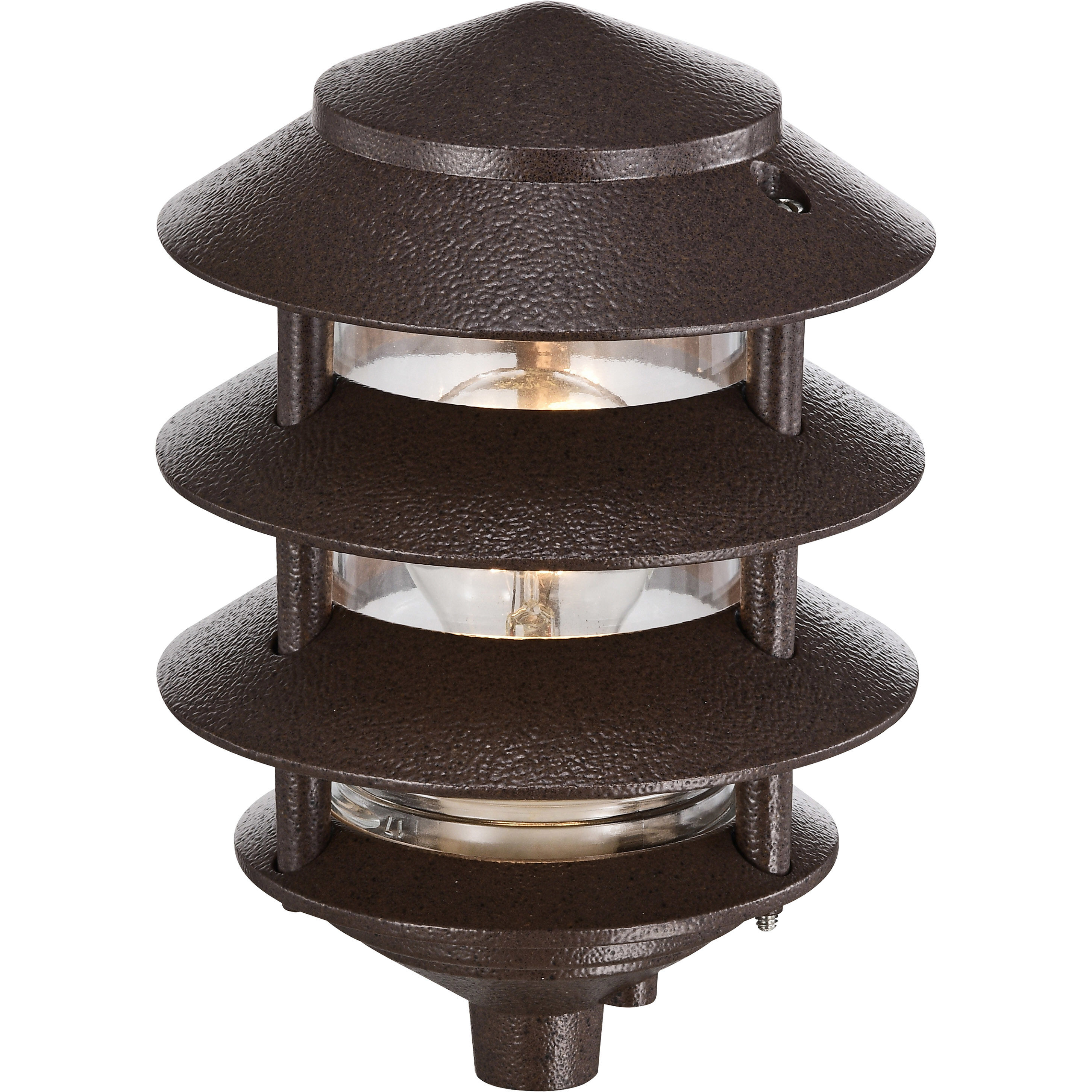 Brentwood 120V 100.00 watt Old Bronze Outdoor Path Light 