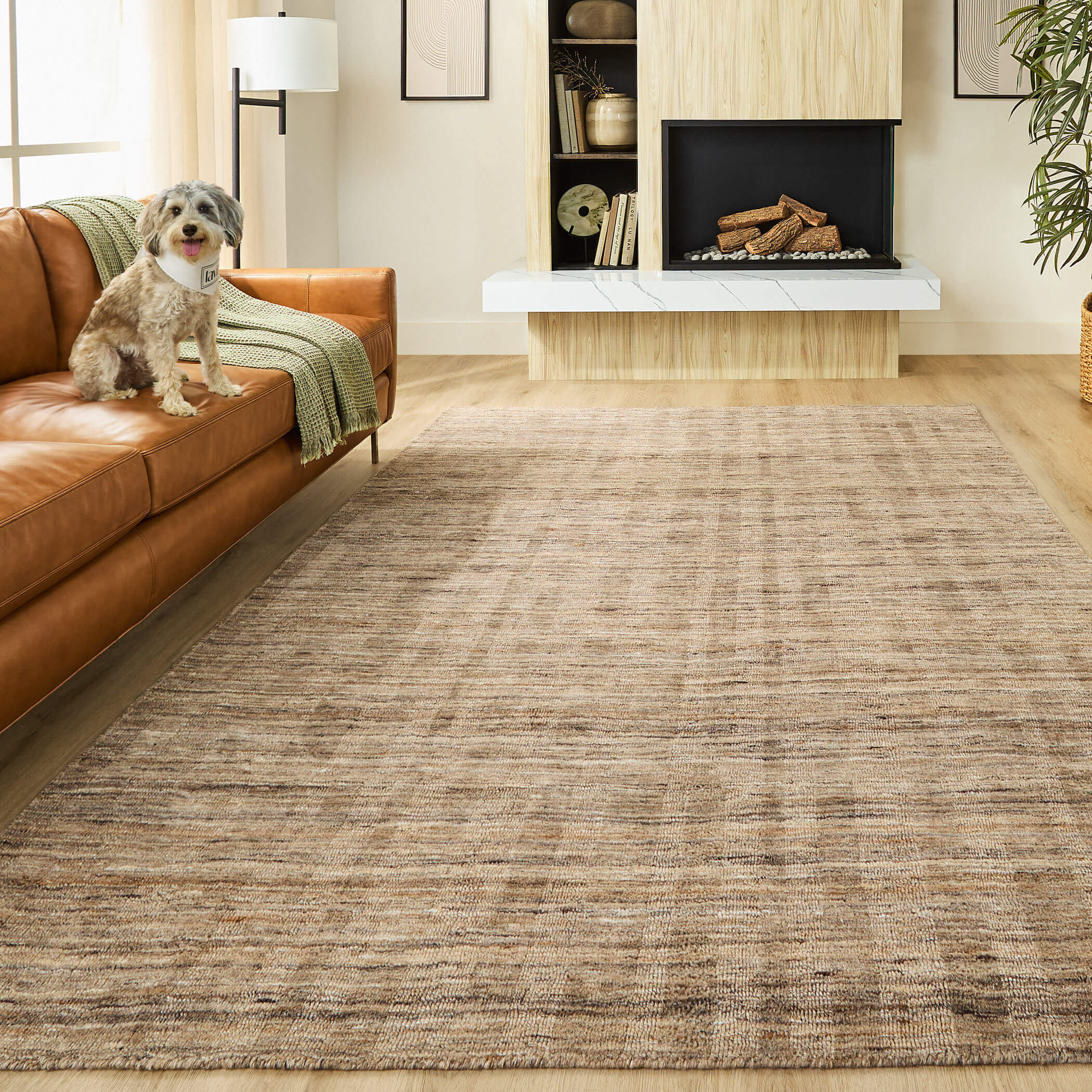 Pari 130 X 94 inch Neutral Rug in 8 x 11