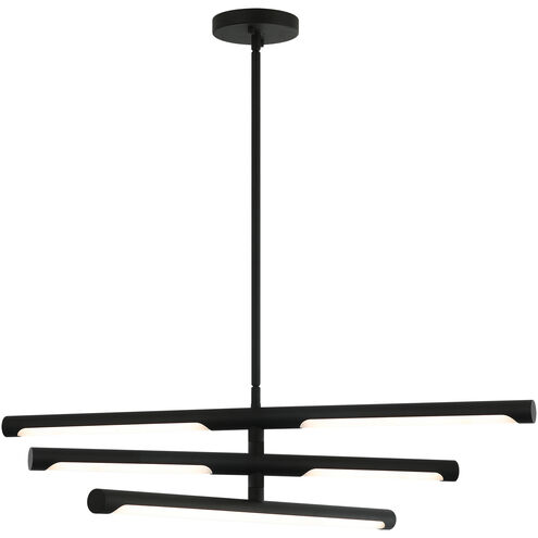 Novelle LED 36 inch Matte Black Pendant Ceiling Light