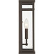 Briarlane 1 Light 14.5 inch Painted Legacy Brass and Dark Bronze Outdoor Wall Sconce