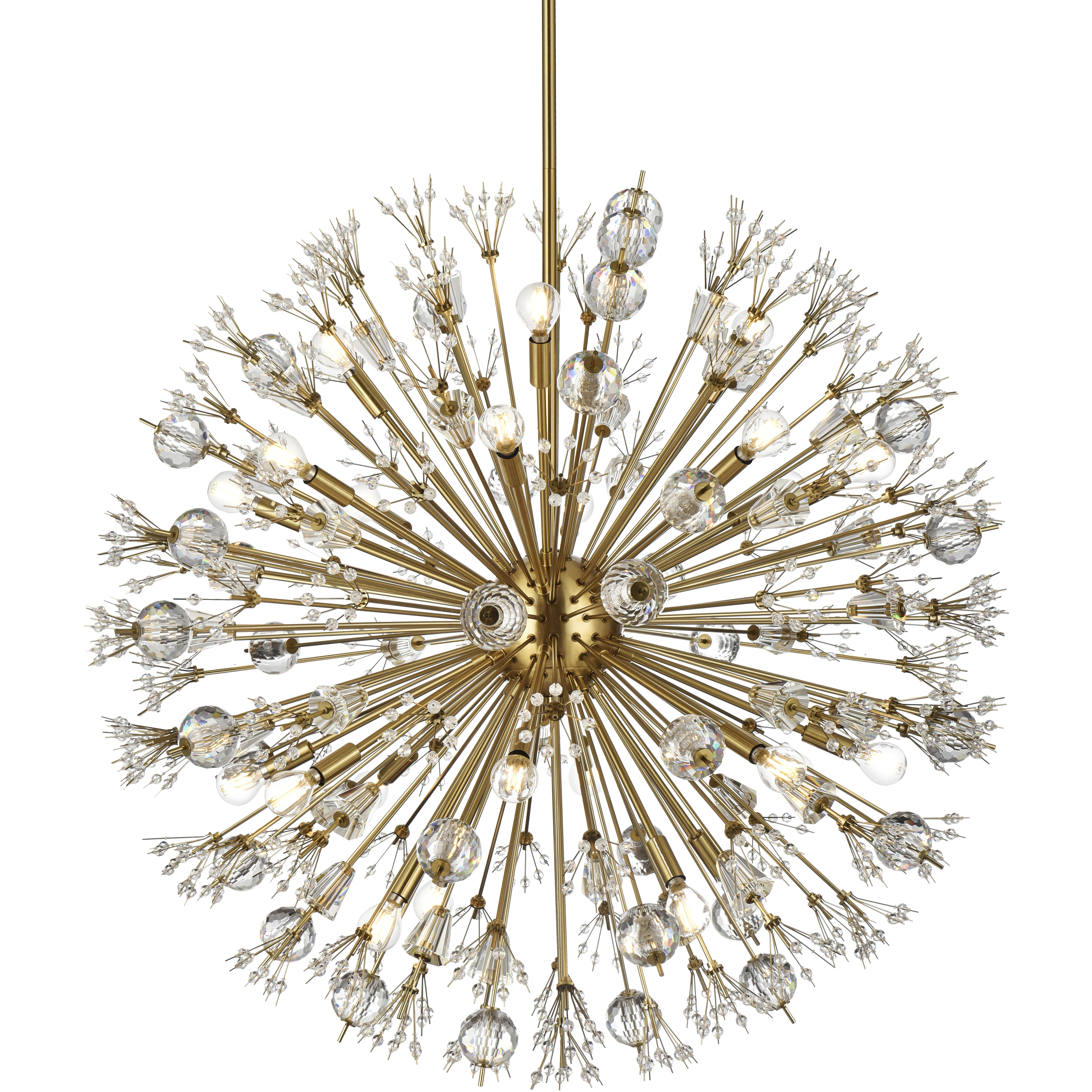 Vera 24 Light 38 inch Gold Pendant Ceiling Light