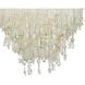 Crystal Reign 4 Light 18 inch Polished Nickel Chandelier Ceiling Light