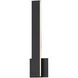 Alumilux Sideline LED 4.5 inch Black Outdoor Wall Mount