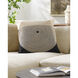 Eternity 18 X 18 inch Beige / Black Accent Pillow