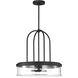Anders 4 Light 20 inch Midnight Black Pendant Ceiling Light
