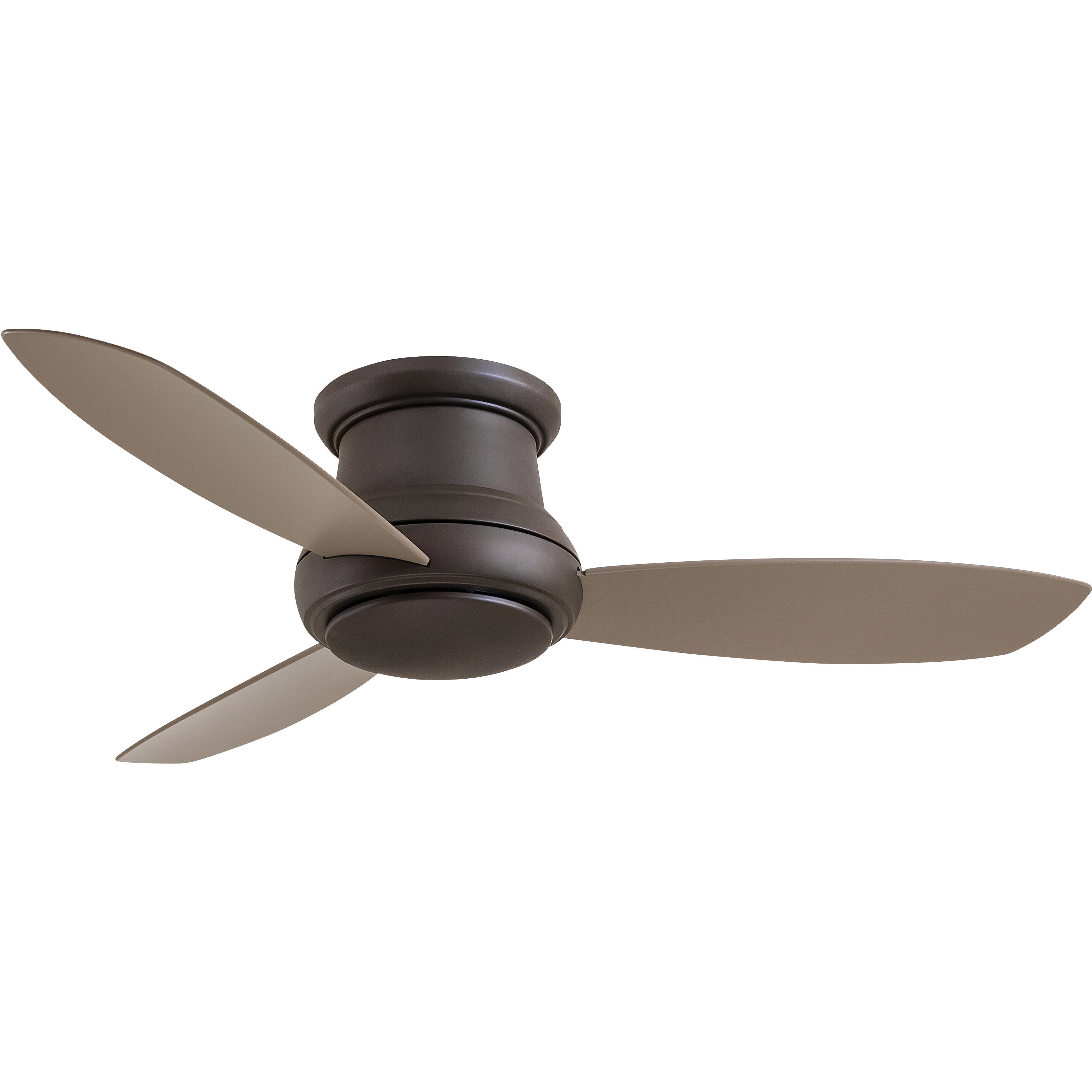 Concept II 52 inch Oil Rubbed Bronze with Taupe Blades Ceiling Fan