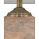Kenmare 24.5 inch 100 watt Textured Antique Brown Table Lamp Portable Light