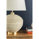 Katonah 23.75 inch 75.00 watt Gold Leaf Table Lamp Portable Light