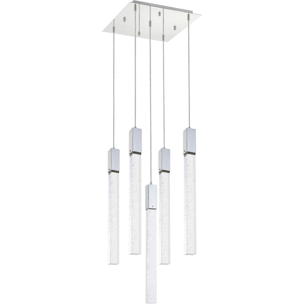 Weston 5 Light 16 inch Chrome Pendant Ceiling Light