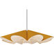 Delfina 1 Light 39.4 inch Black Pendant Ceiling Light in Ocher, 40 in, Acoustic WEP Collection