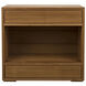 SL05 30 X 27 inch Gold Teak Side Table