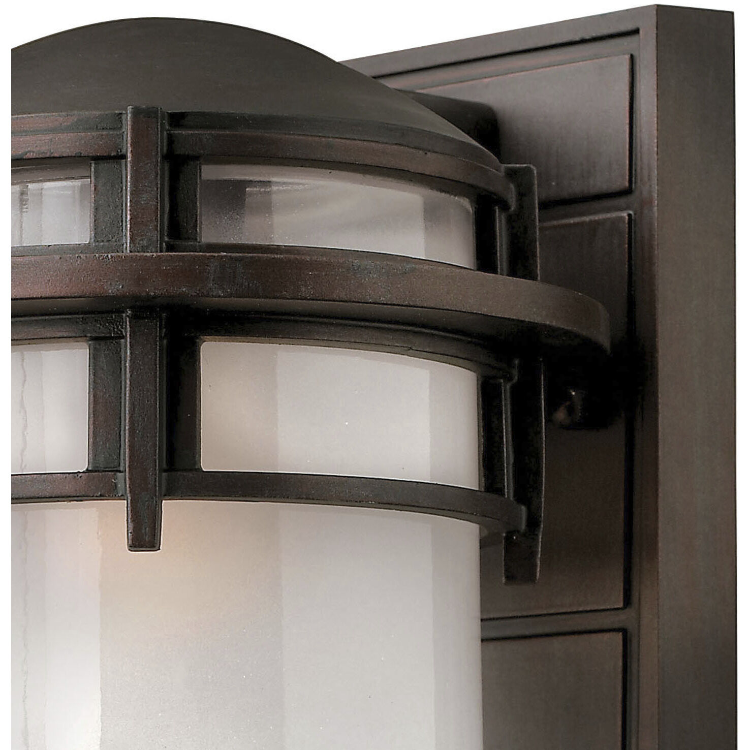 Reef Outdoor Wall Mount Lantern in Victorian Bronze, Small