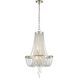 Arcadia 4 Light 18 inch Antique Silver Chandelier Ceiling Light