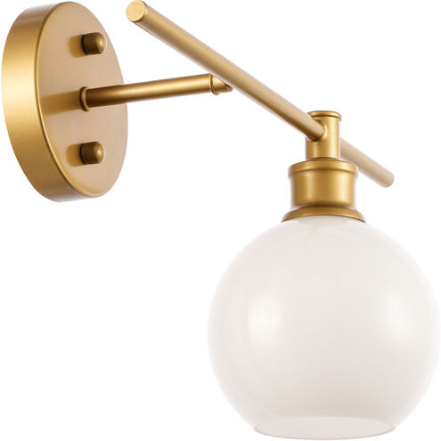 Syracuse 1 Light 14.7 inch Brass Wall sconce Wall Light, Right