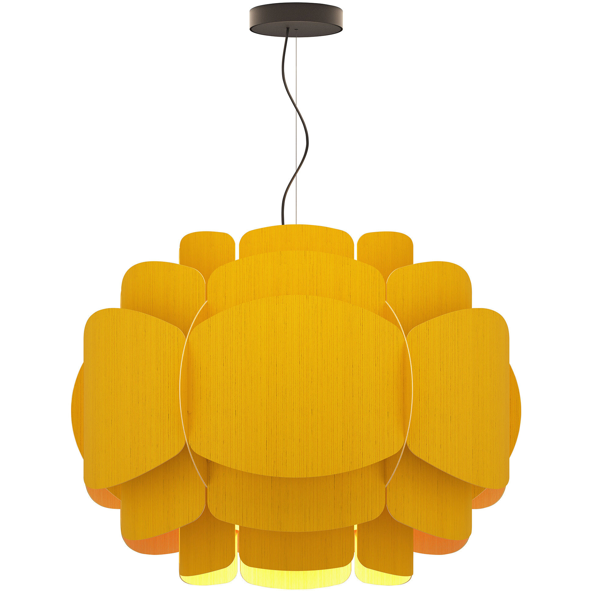 Mustard yellow pendant light on sale