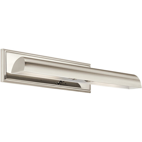 Carston 26 watt 24.25 inch Polished Nickel Picture Light Wall Light